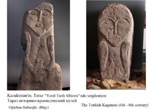 Orhun Alfabesinin Türk Kökeni. Kadın ve erkek balbal.  2021. Damgaların Türk Dili'nde biçim - anlam bağı.  Runik, runic. Orhun yazıtları. 