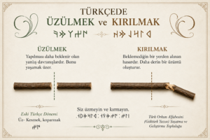 Üzülmek ve Kırılmak arasındaki anlam farkı